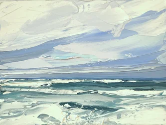 British Artist MATTHEW SNOWDEN - Spring Tide, Anglesey