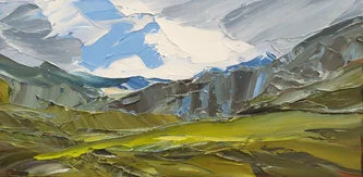 British Artist MATTHEW SNOWDEN - Llanberis, Snowdonia