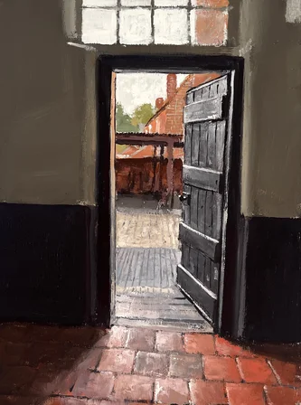 Bottle and Glass Inn Doorway