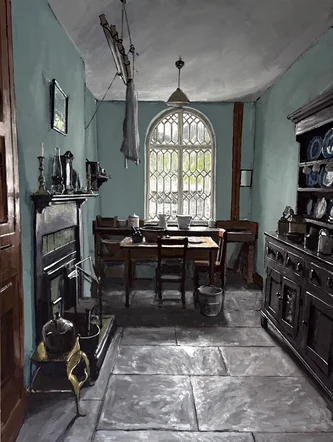 Dinorwic Quarry - The Chief Engineer's Kitchen