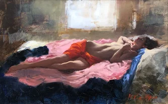 Sleeping Nude (Contra Jour)