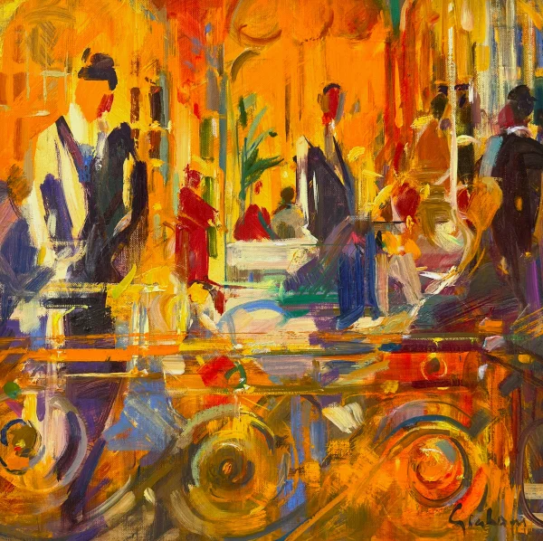 Scottish Artist PETER GRAHAM - The Waldorf