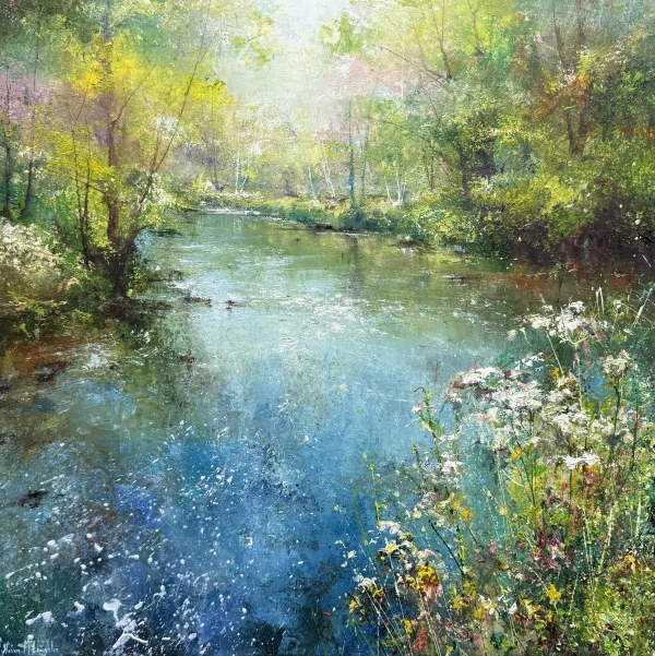 British Artist STEVEN MCLOUGHLIN - A Bend in the River