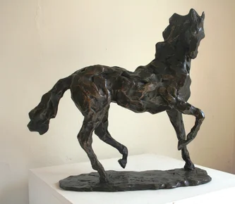 Pacing Horse