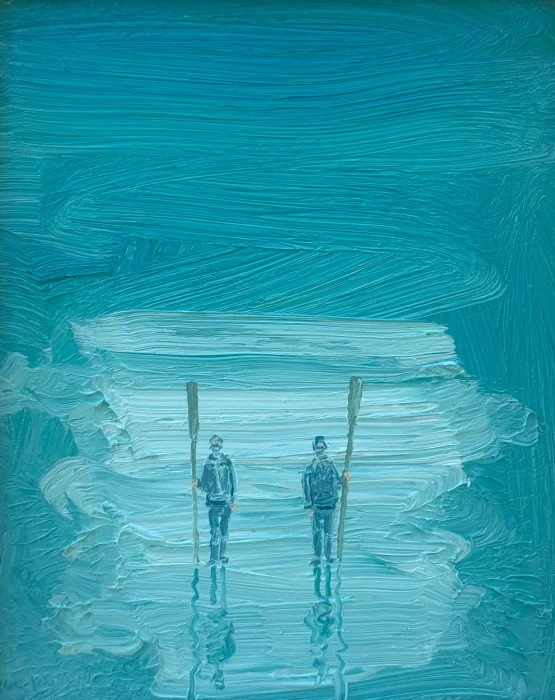 Scottish Artist STUART BUCHANAN - Home from the Sea