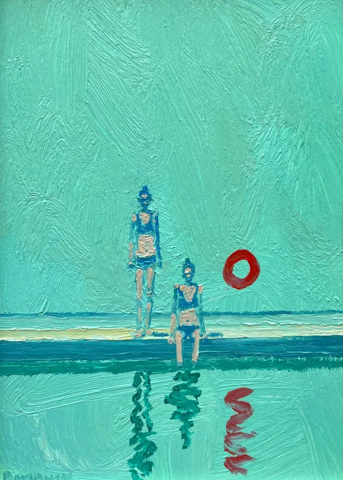 Scottish Artist STUART BUCHANAN - Lido