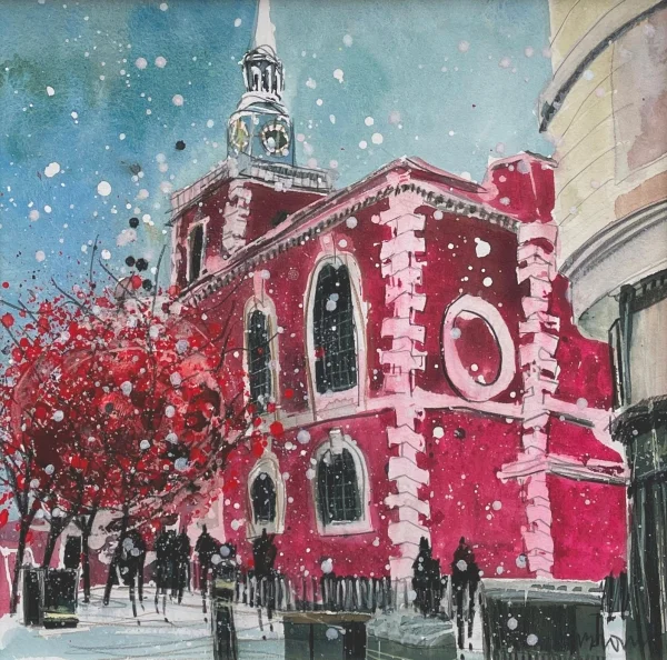 British Artist SUSAN BROWN - St James's Piccadilly