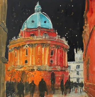 Evening, Radcliffe Camera, Oxford