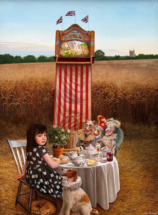 British Artist TERRY RUSHWORTH - Intermission