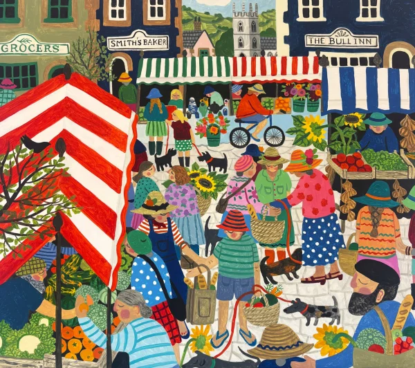 British Artist VANESSA BOWMAN - The Summer Market