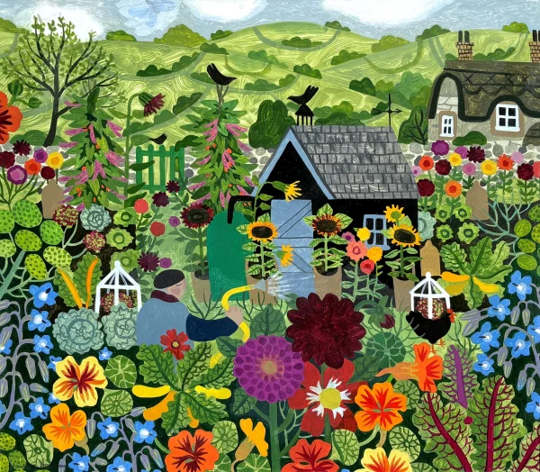 Vanessa Bowman - summer watering