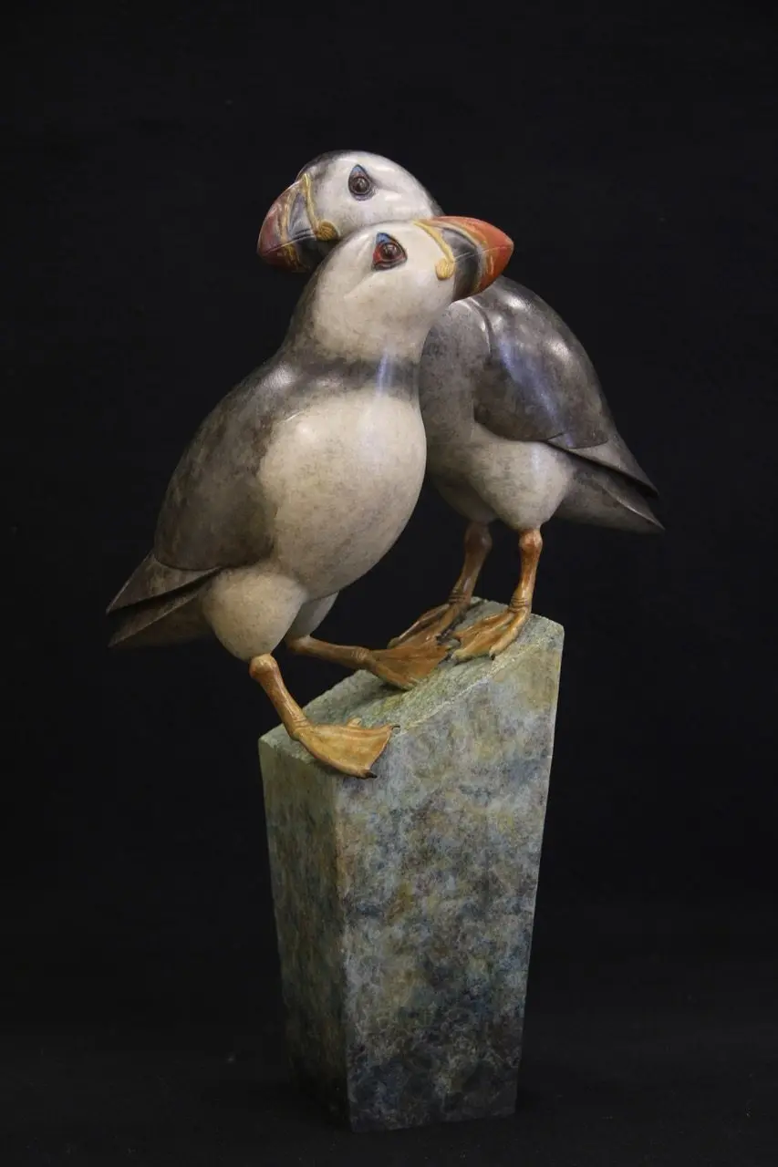 Adam Binder - pair of puffins (edition 16/18)