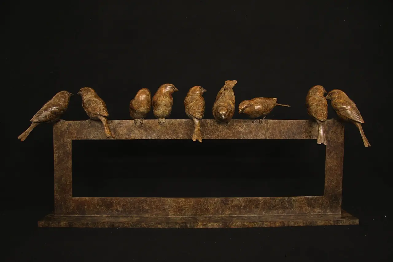 Adam Binder - nine sparrows (edition 2/12)