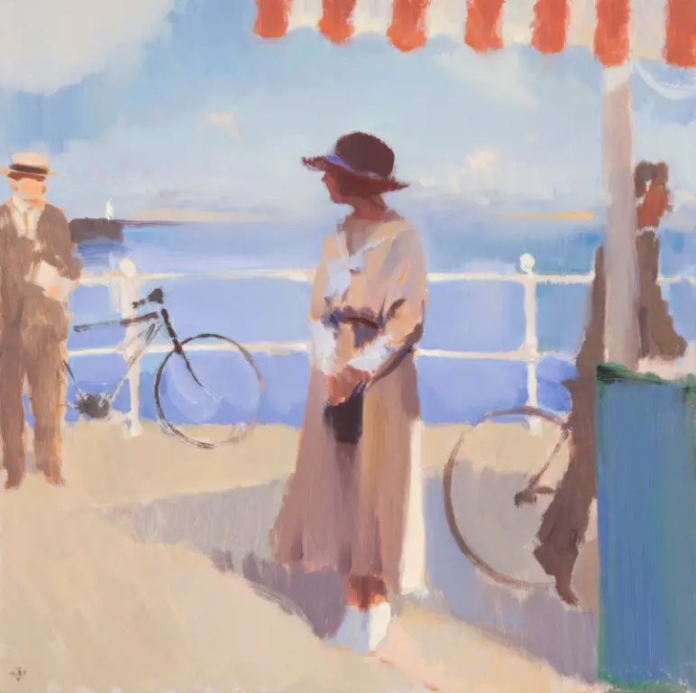 Alan Kingsbury - return to the promenade