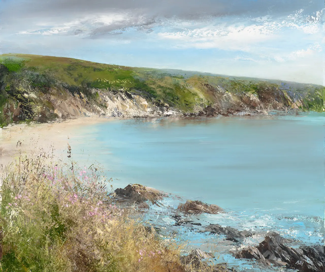 Amanda Hoskin - a perfect place to sit and rest a while