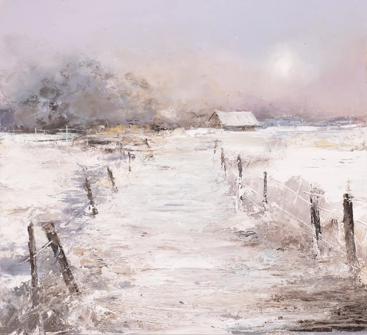 Amanda Hoskin - first snow of winter