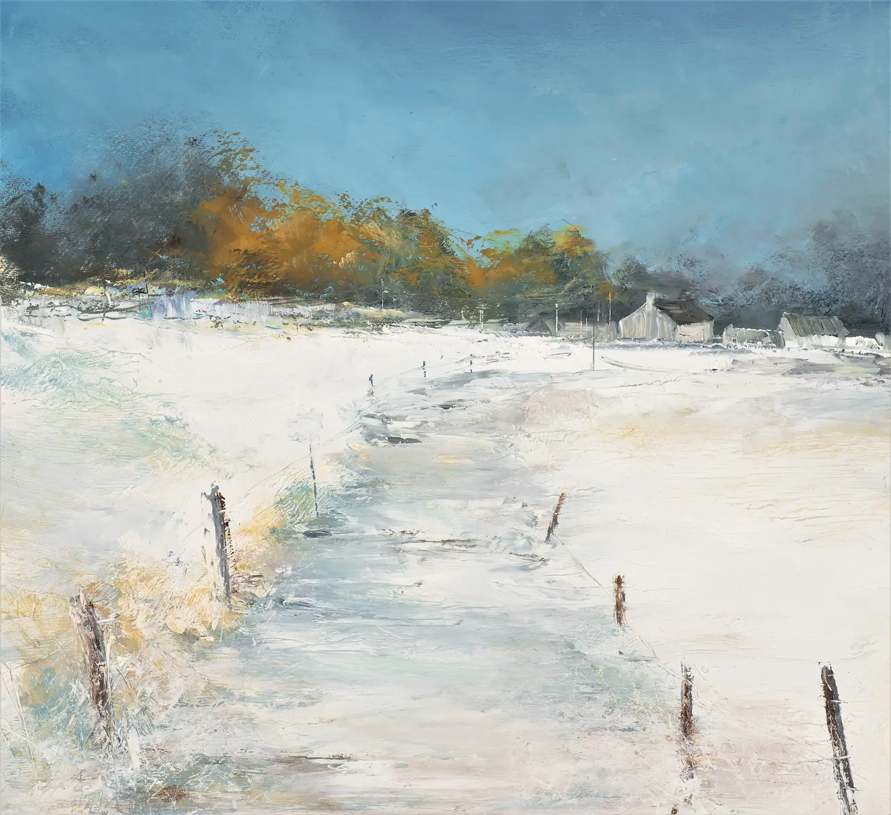 Amanda Hoskin - last of the winter light, dartmoor