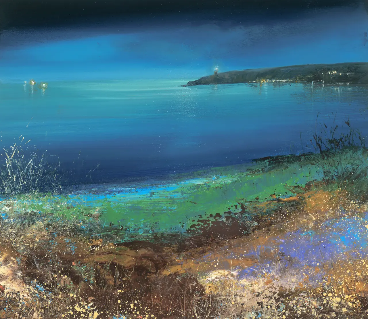 Amanda Hoskin - night colours, start point