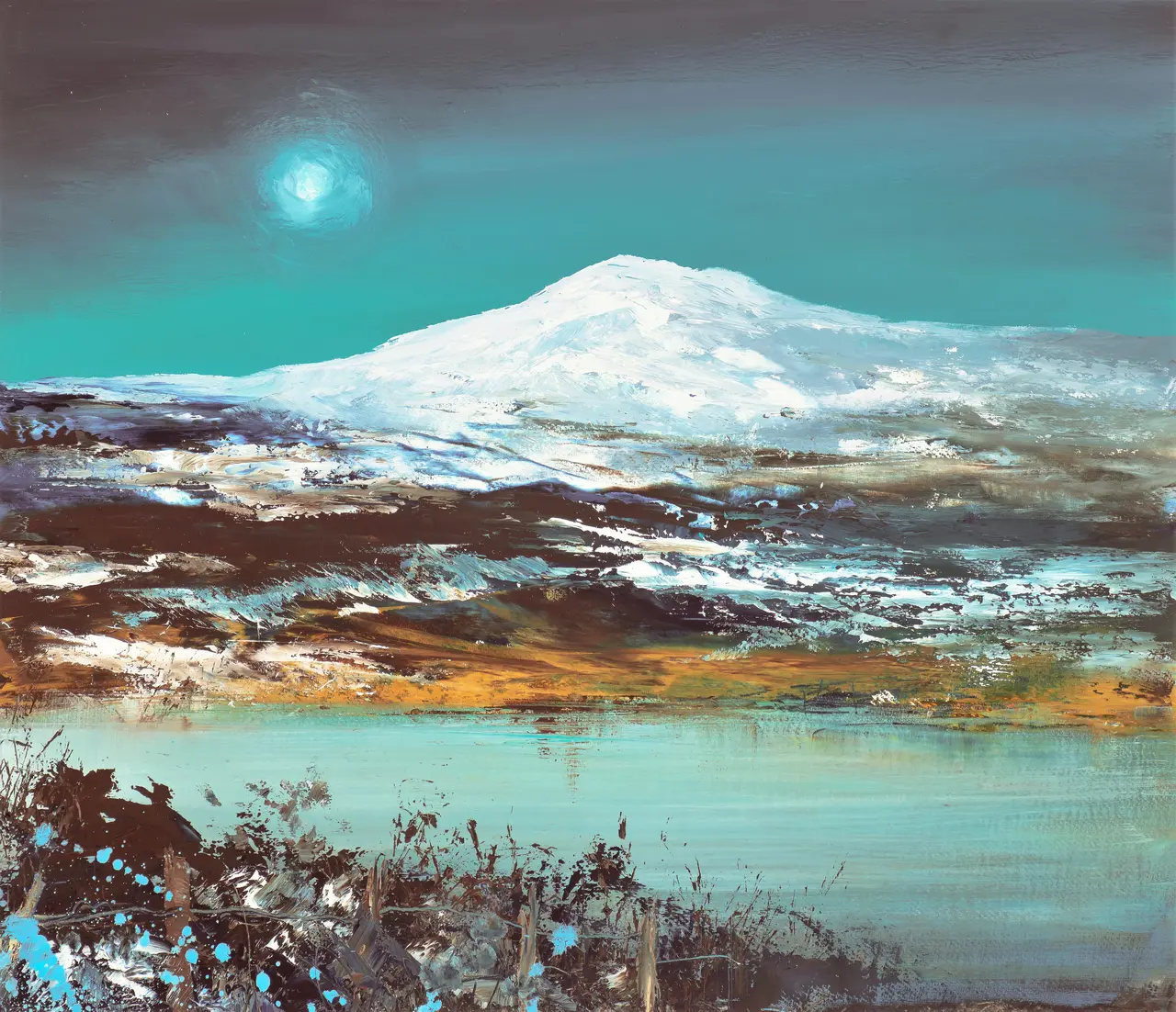 Amanda Hoskin - a cold and frosty night, ben lomond