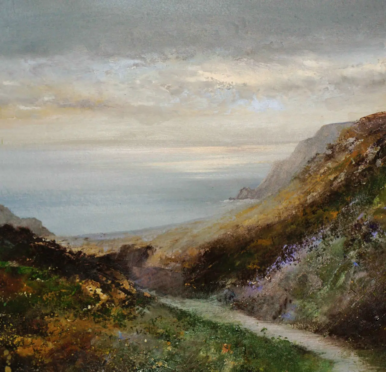 Amanda Hoskin - coastal path, kynance cove