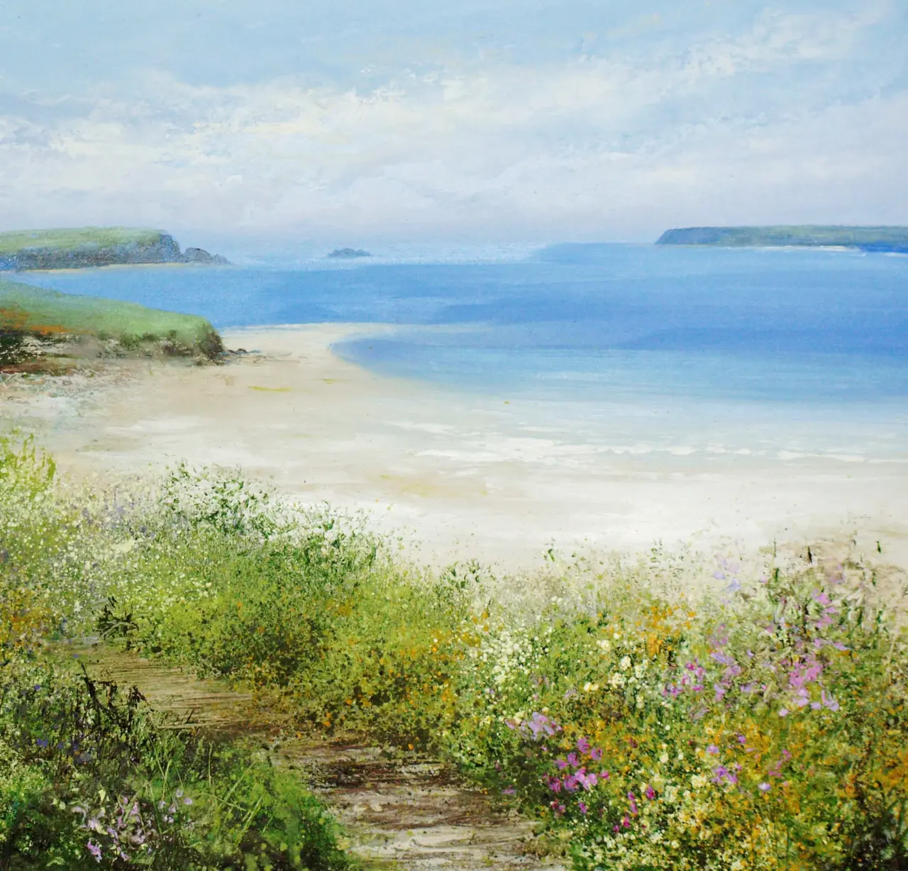 Amanda Hoskin - summer's walk at padstow