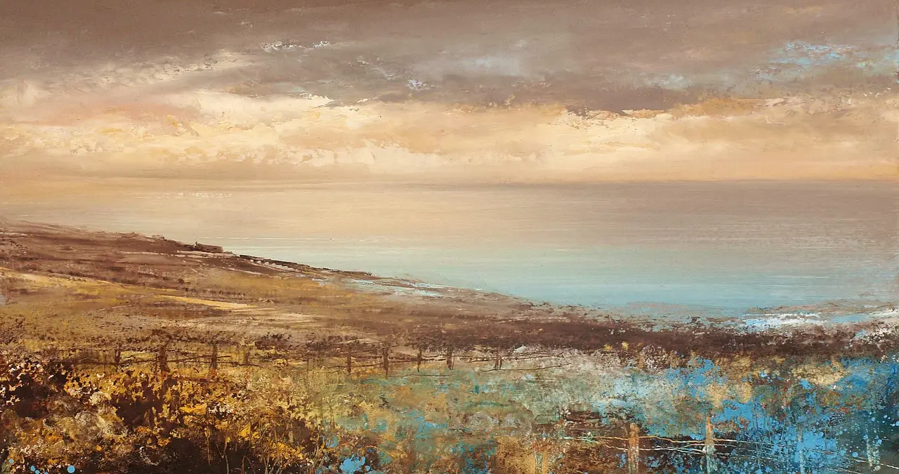Amanda Hoskin - sunset, lantic bay 
