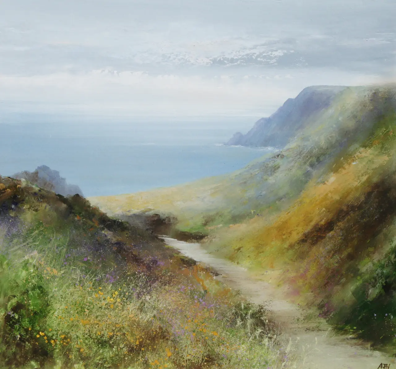 Amanda Hoskin - early morning at kynance cove, cornwall