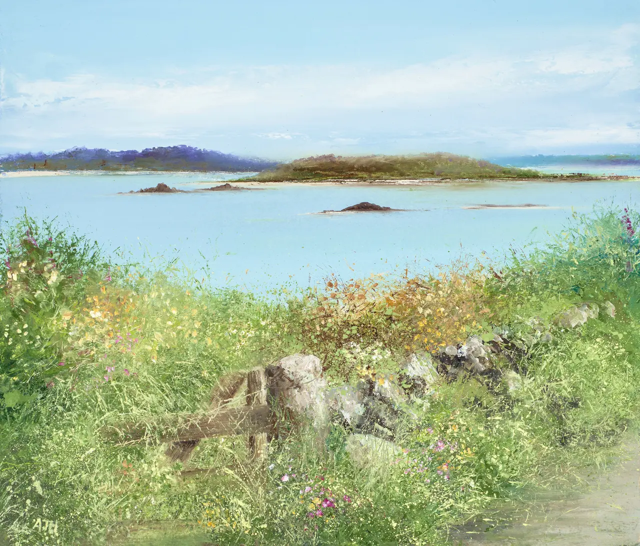 Amanda Hoskin - afternoon walk, bryher, scillies