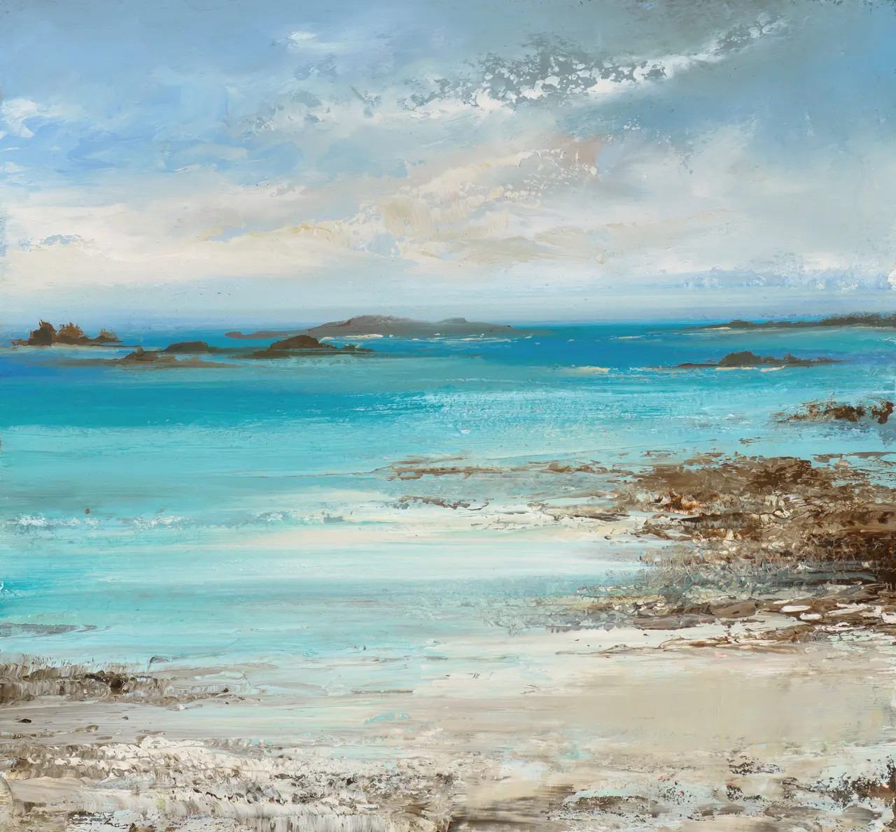 Amanda Hoskin - the air was filled with dreamy magical light, tresco