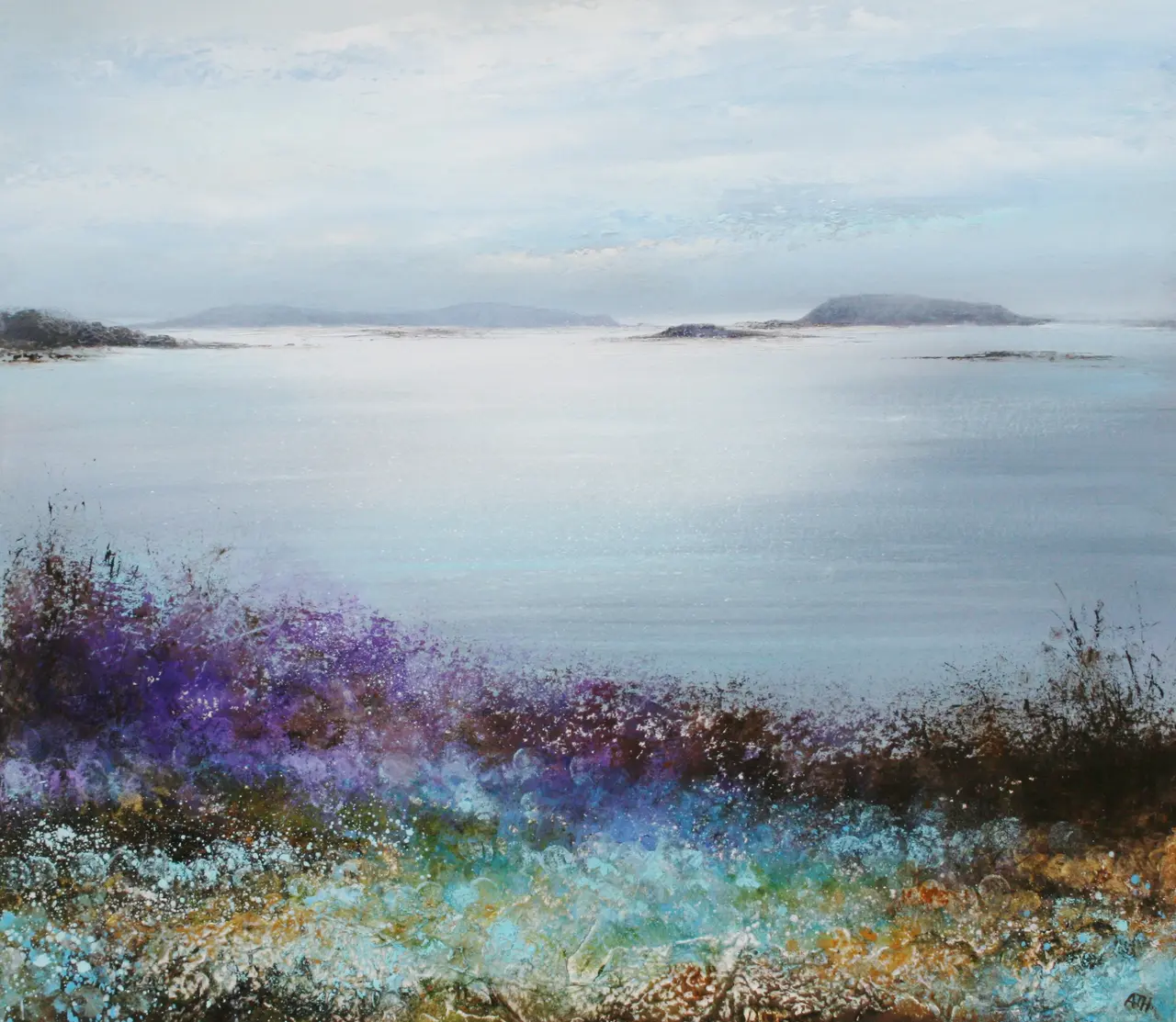 Amanda Hoskin - abstract colours,tresco