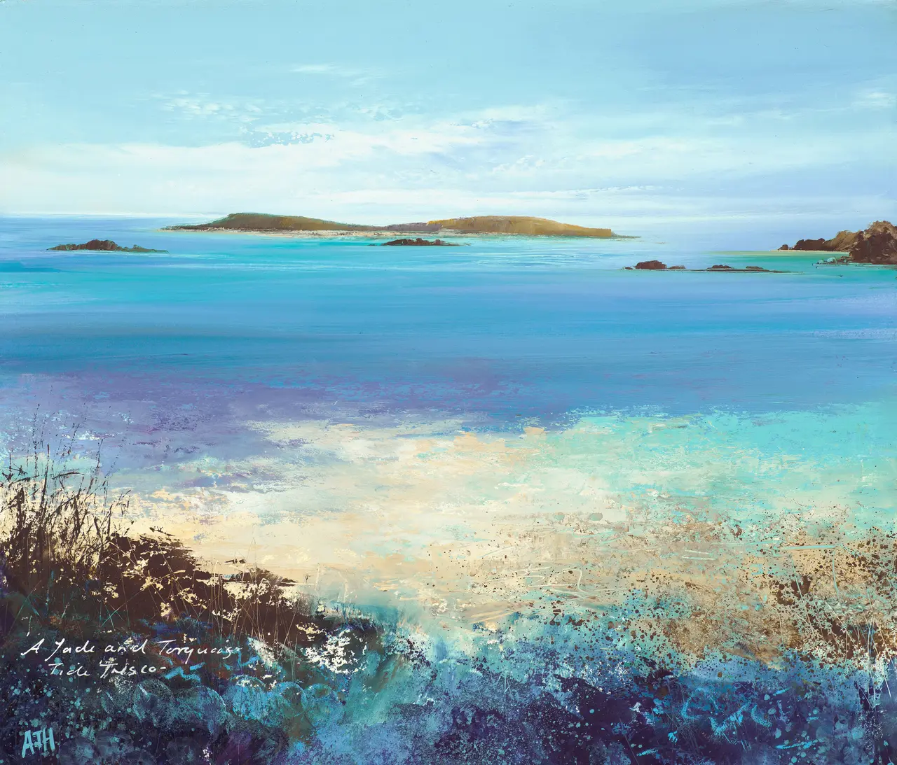 Amanda Hoskin - colourful tide, tresco