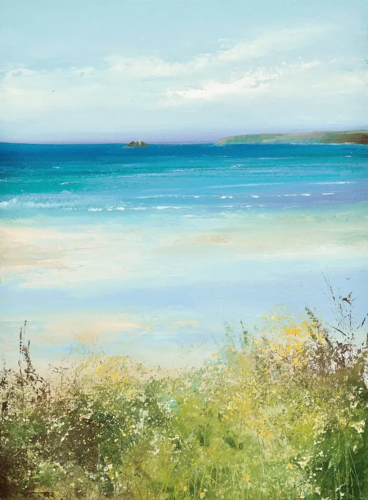 Amanda Hoskin - across the golden sands of carbis bay, st ives