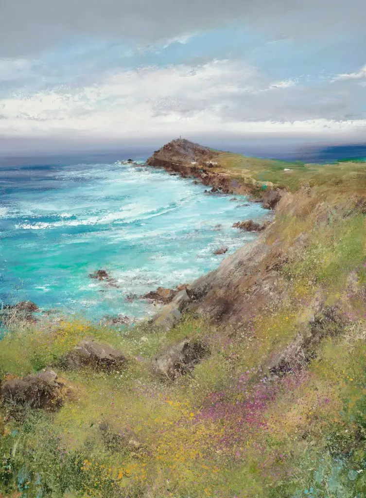 Amanda Hoskin - cape cornwall, everlasting ocean rolls
