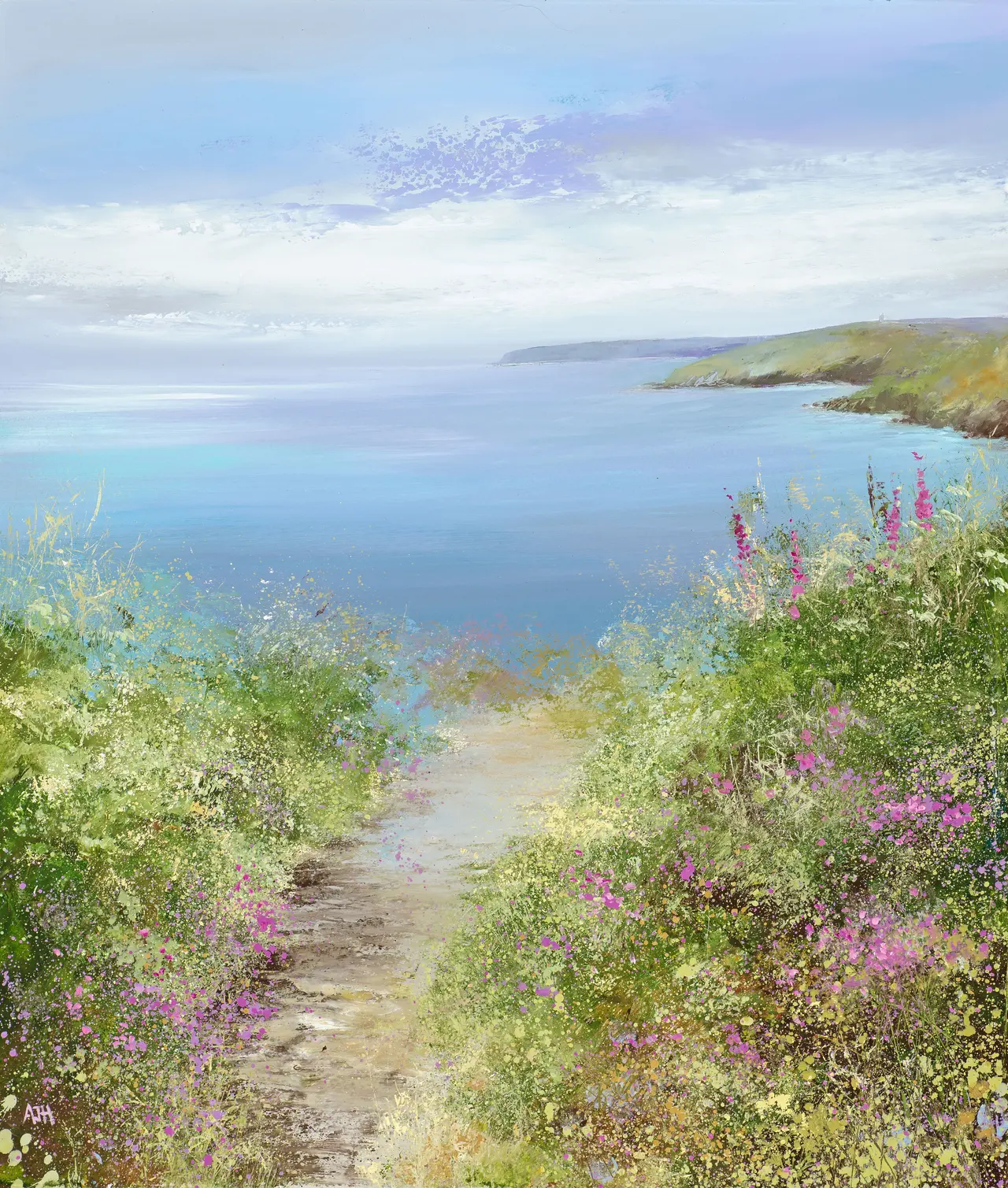 Amanda Hoskin - a perfect day on the hall walk, fowey