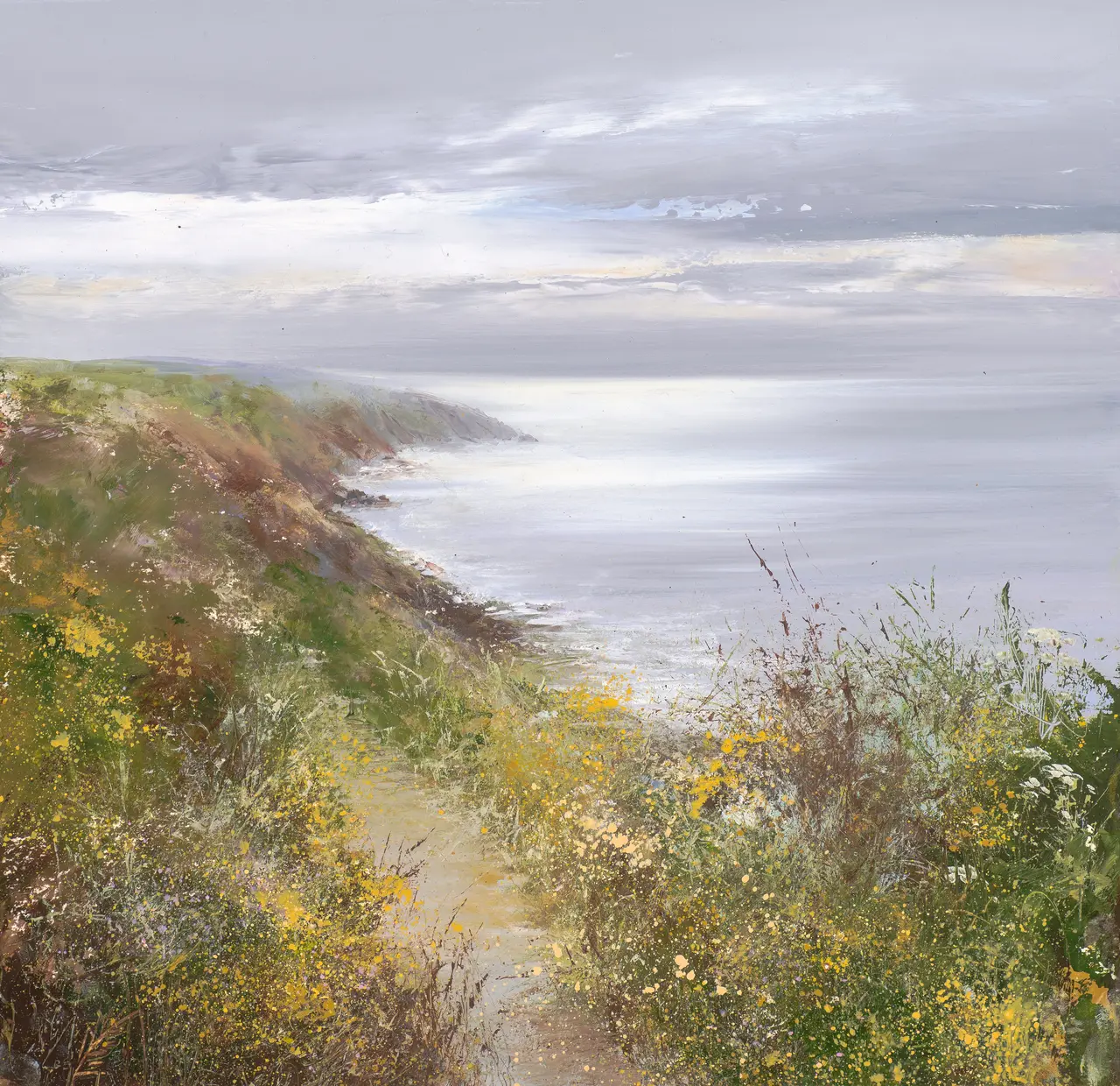 Amanda Hoskin - on the coastal path to fowey