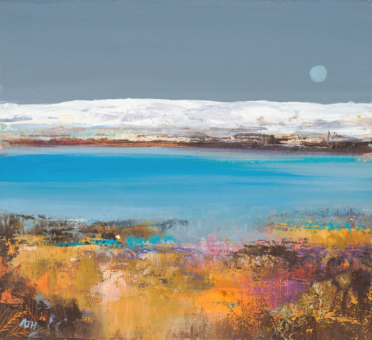 Amanda Hoskin - winter moon, fife