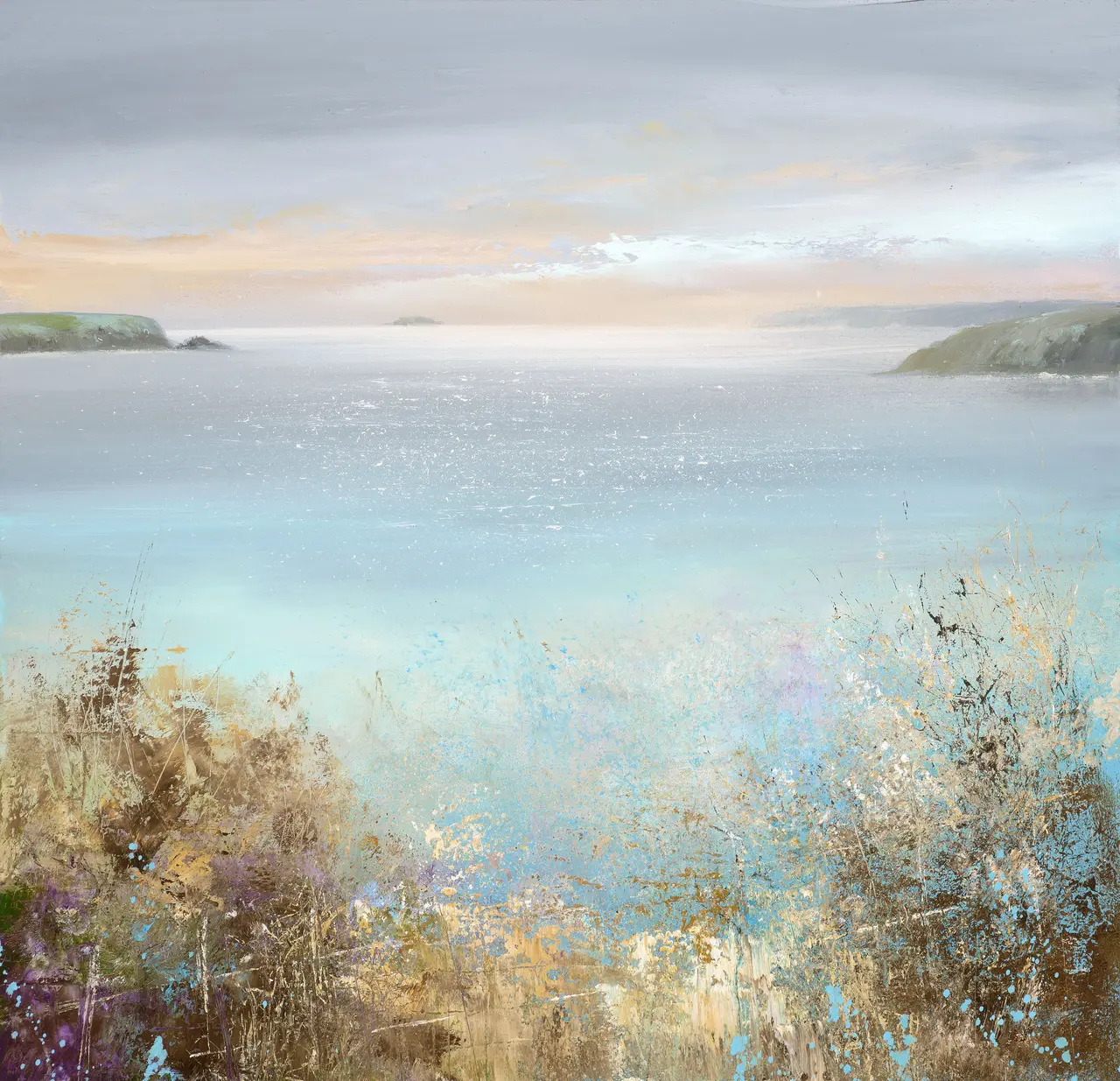 Amanda Hoskin - evening sky, padstow