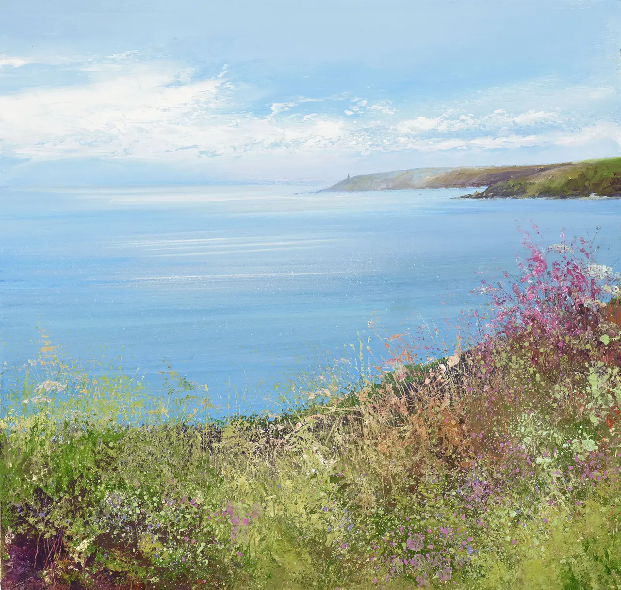 Amanda Hoskin - stunning view towards start point