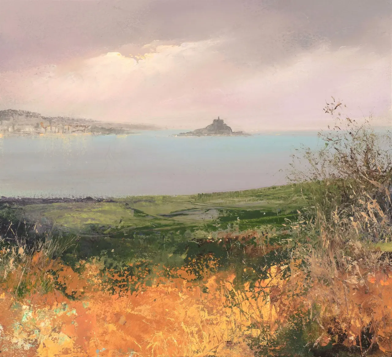 Amanda Hoskin - across the fields to st michael's mount