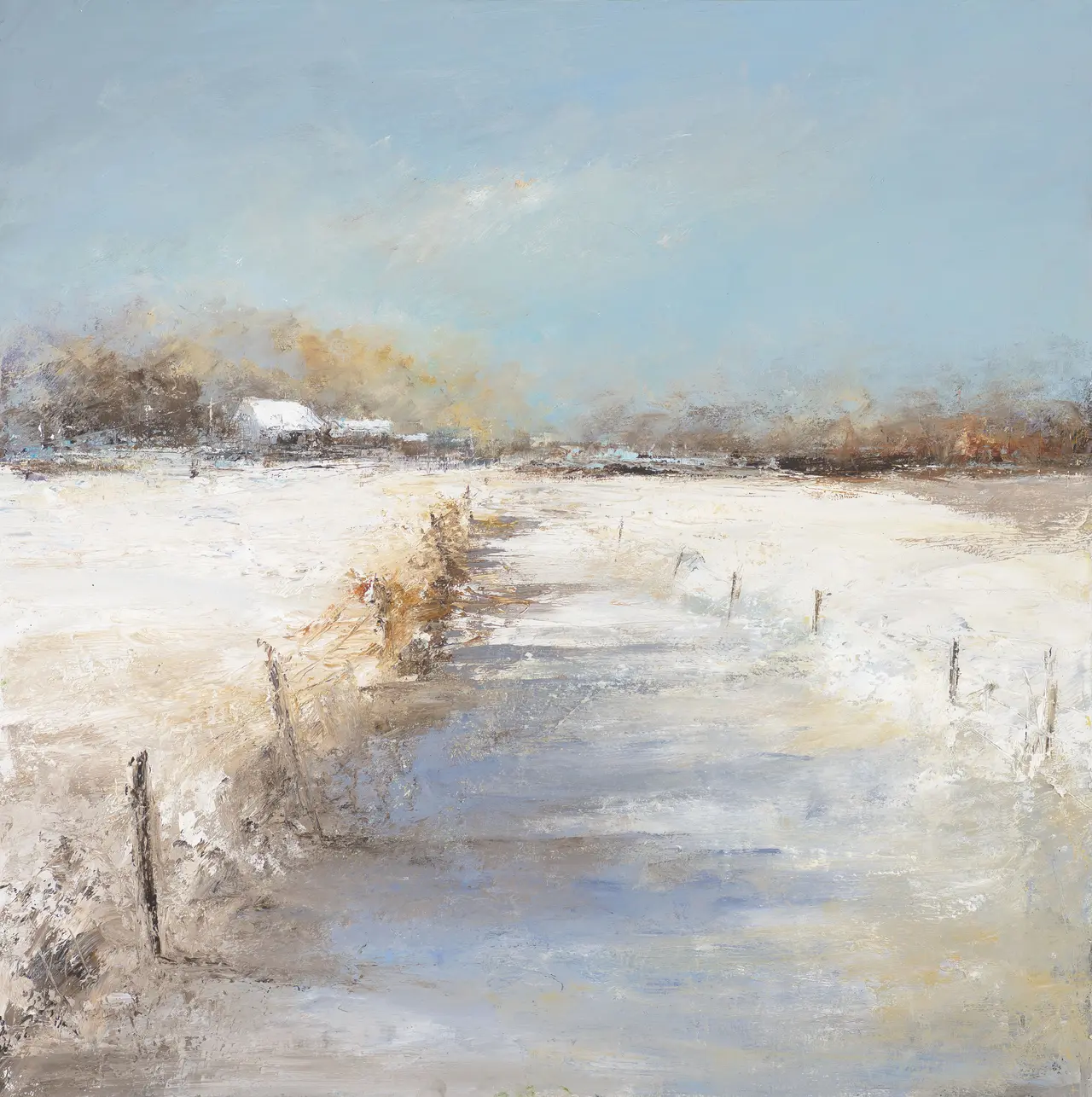 Amanda Hoskin - path to the farm, bodmin moor