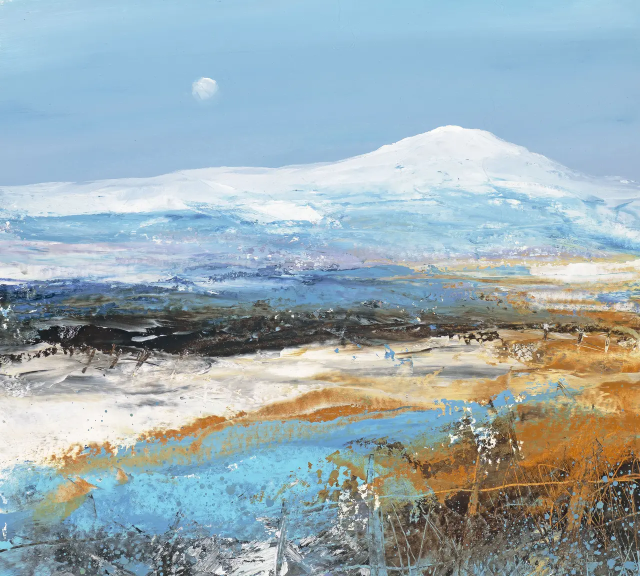 Amanda Hoskin - a clear bright morning sky, fife