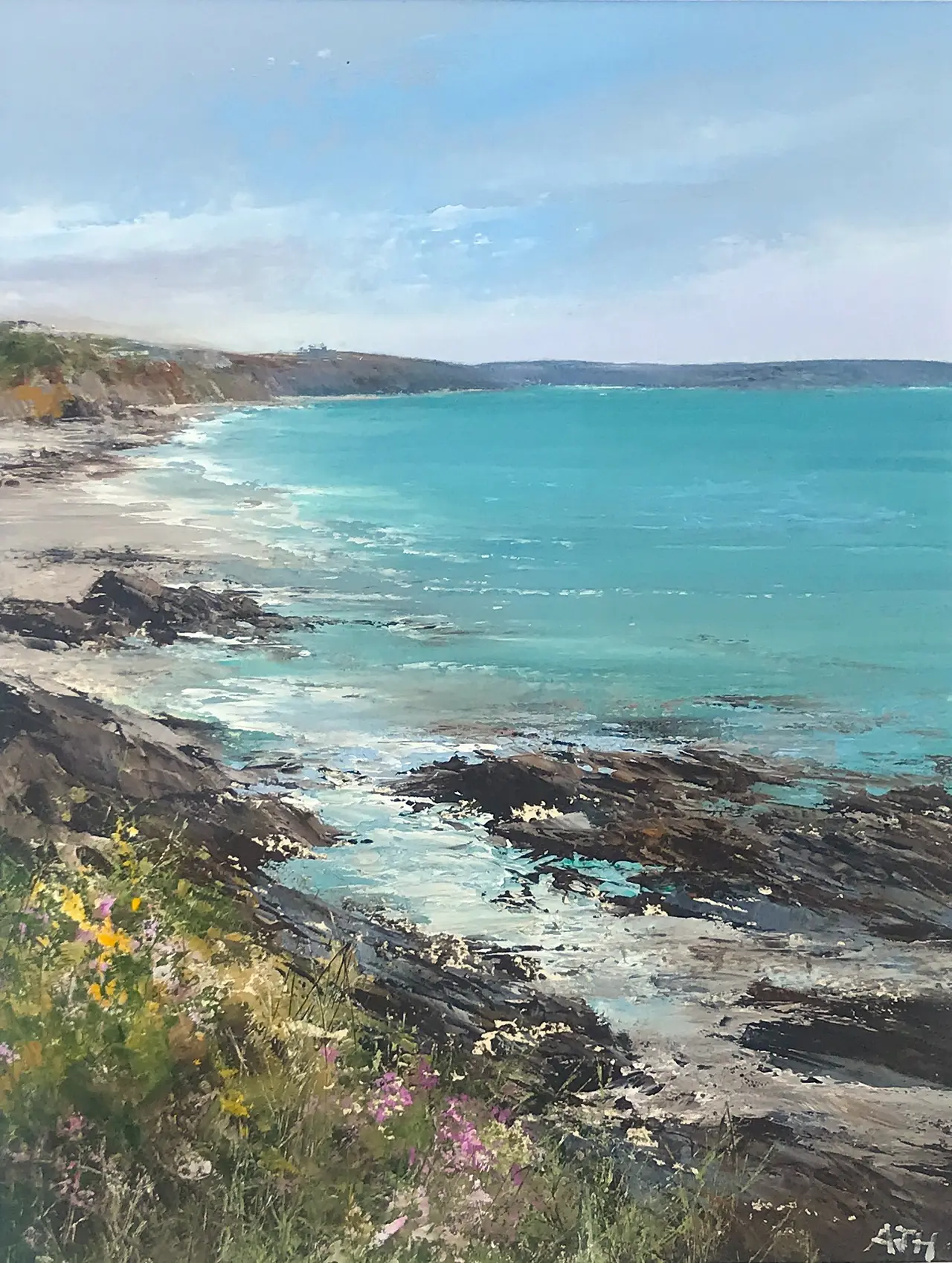 Amanda Hoskin - a summer holiday at porthleven