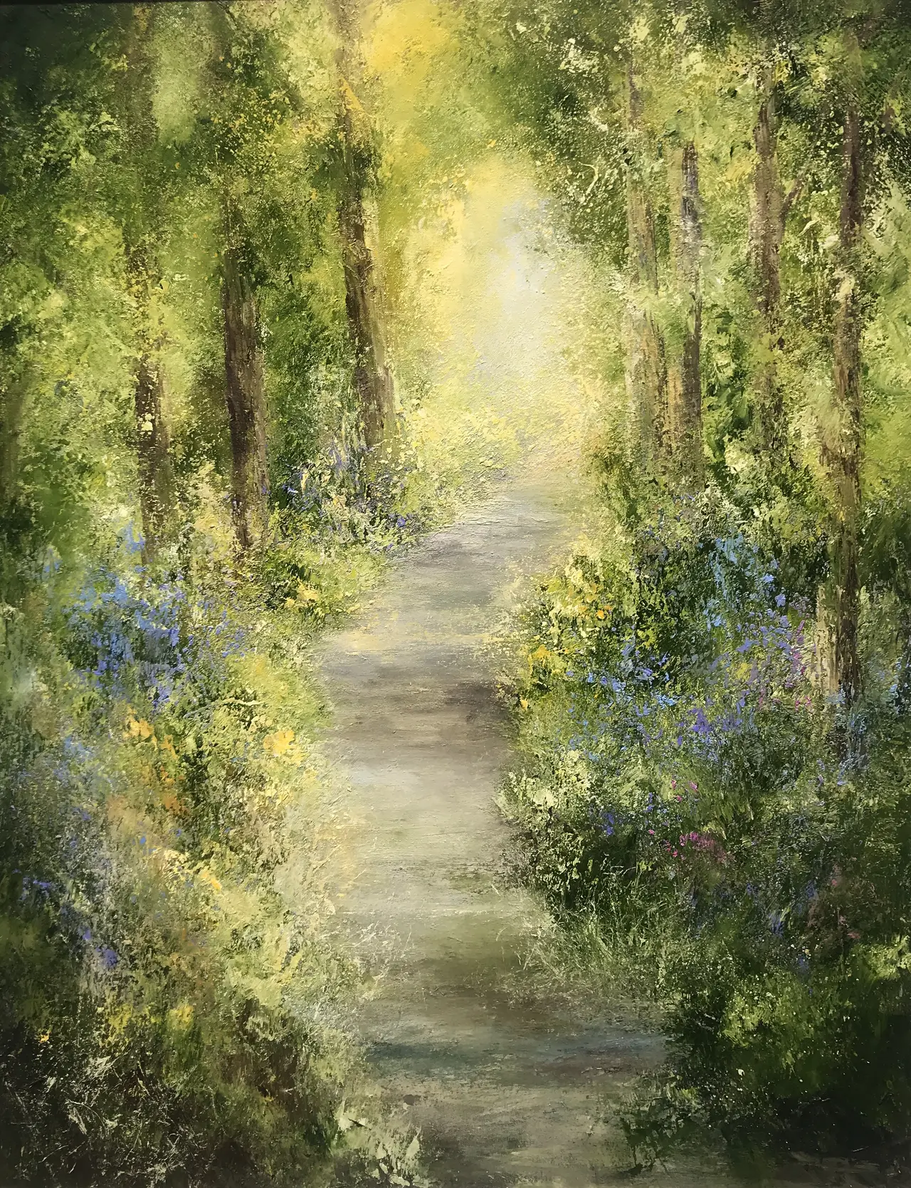 Amanda Hoskin - bluebell woods, cornwall