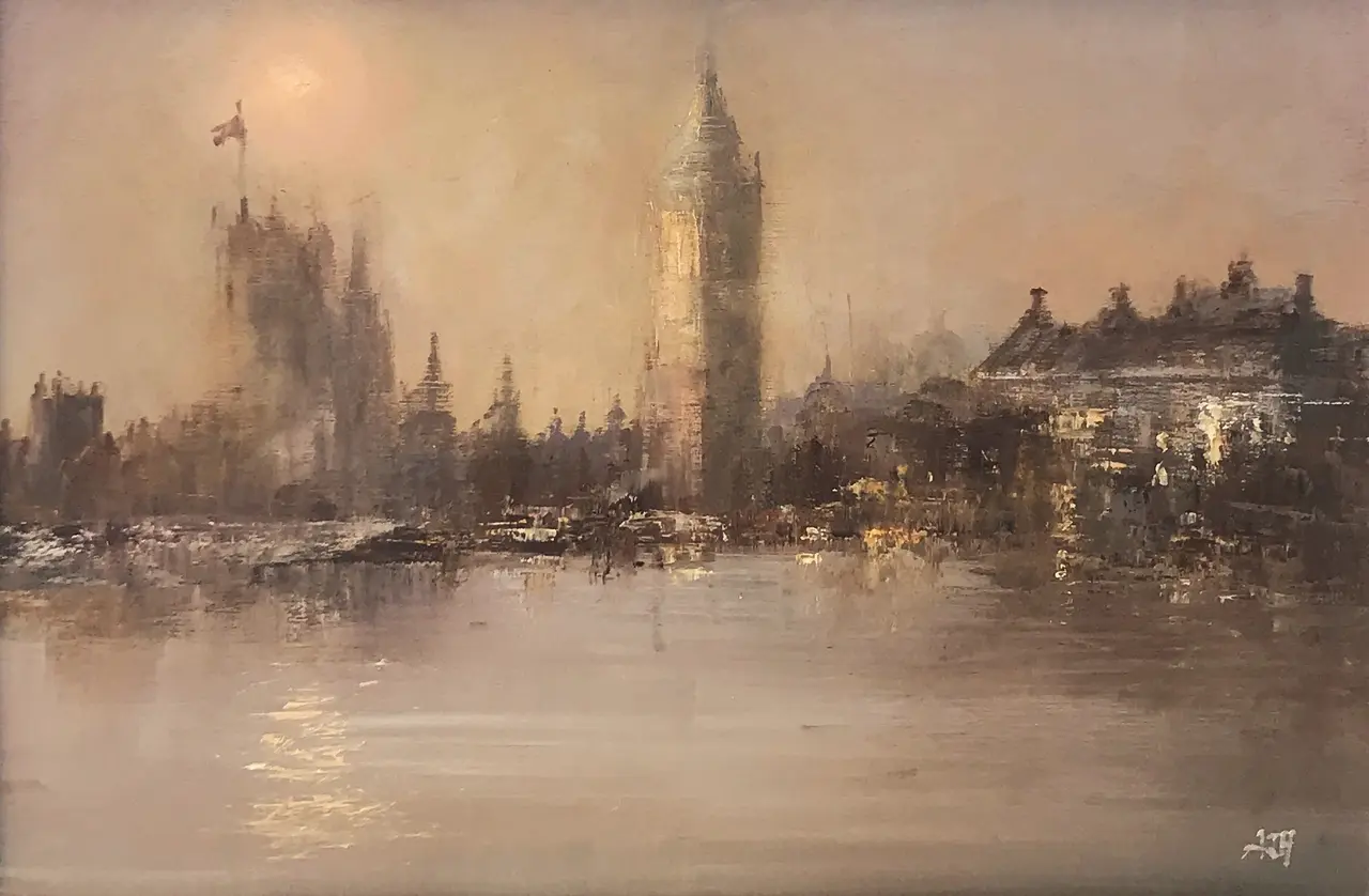 Amanda Hoskin - evening light, london