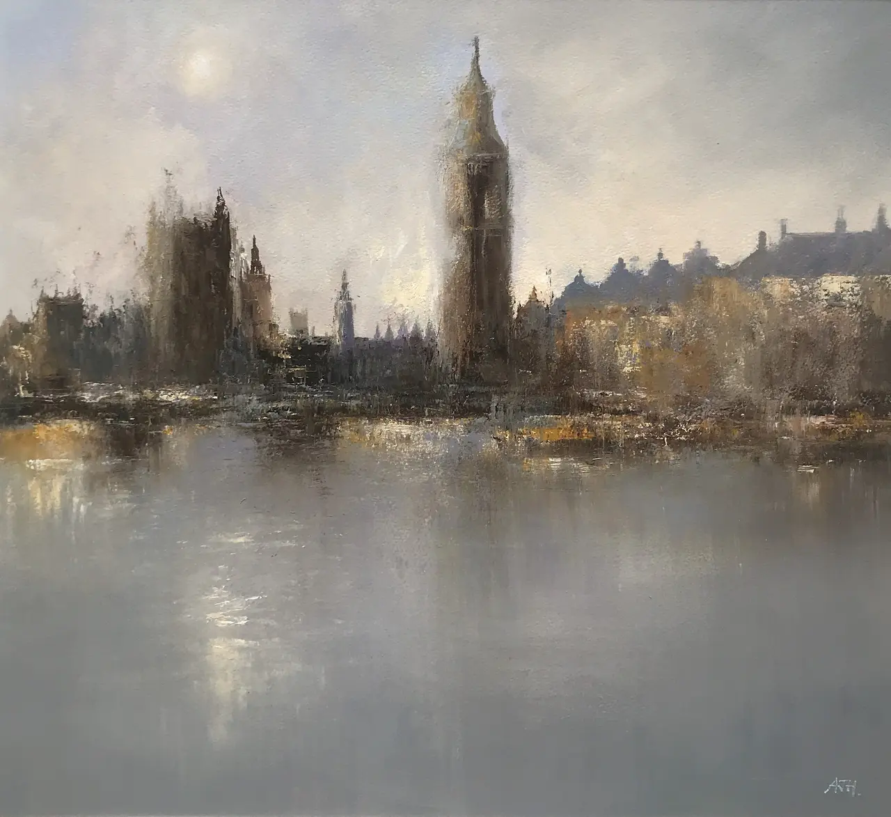 Amanda Hoskin - tranquillity over the thames