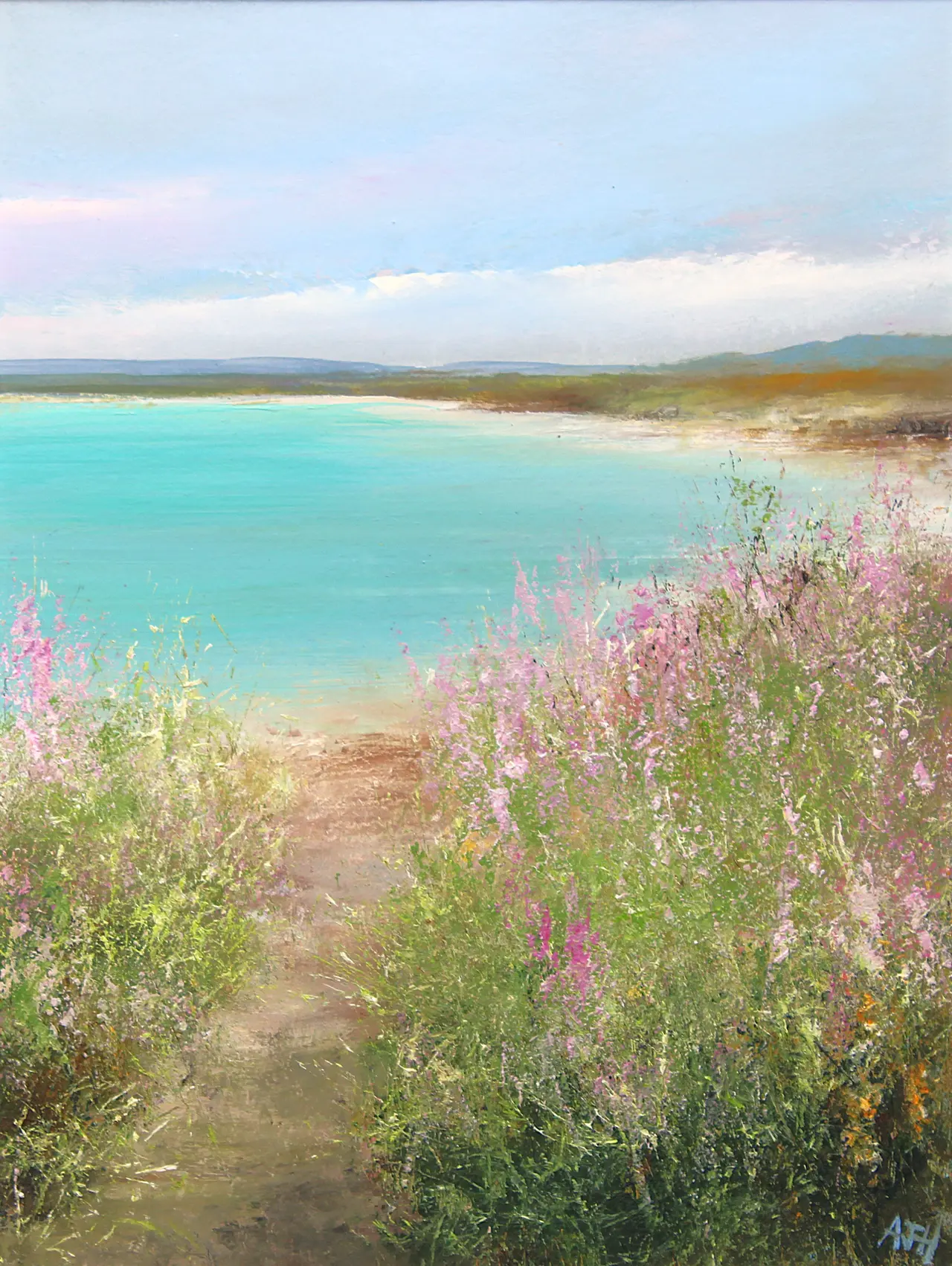 Amanda Hoskin - evening stroll to pentle bay, tresco