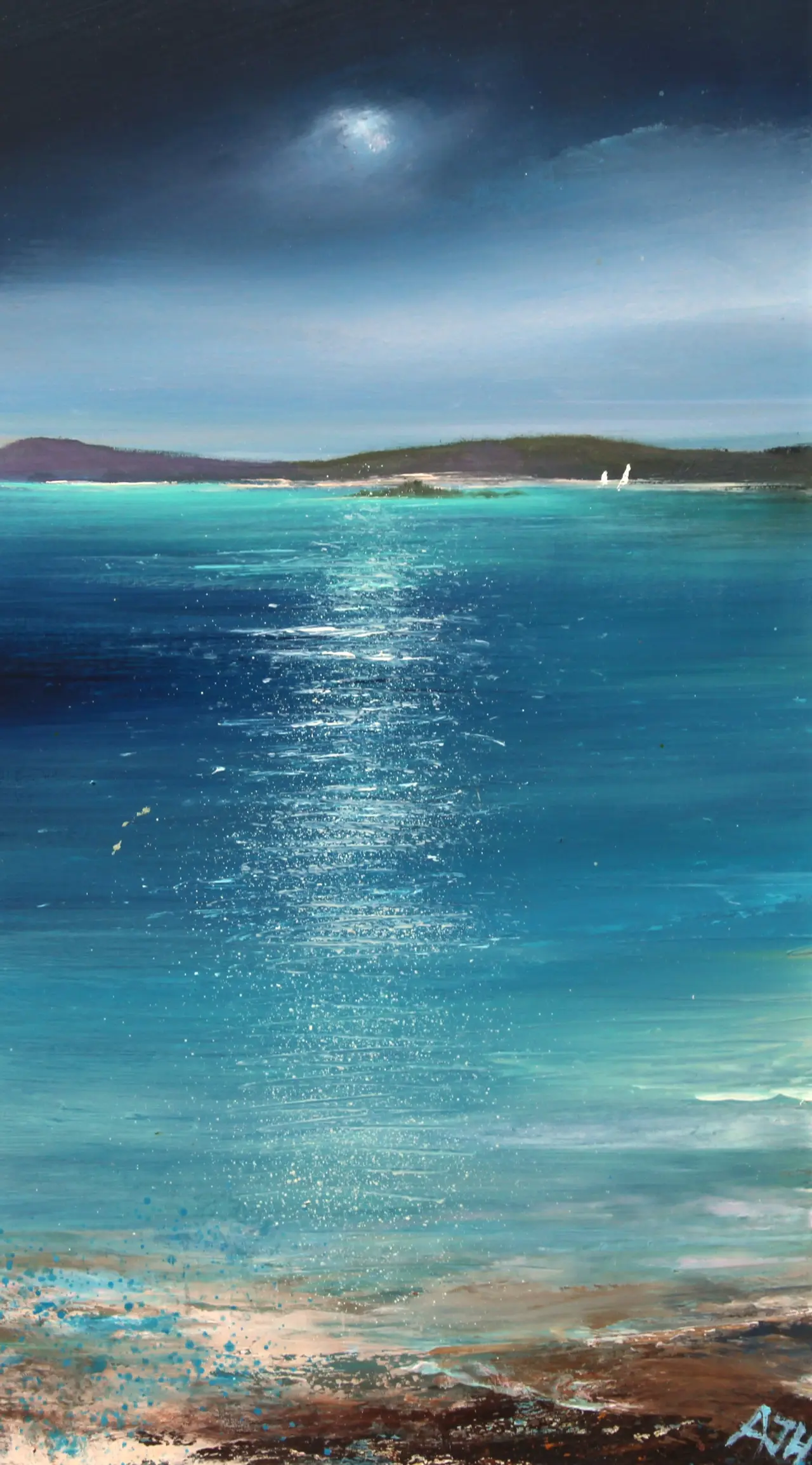 Amanda Hoskin - midnight sails, scillies