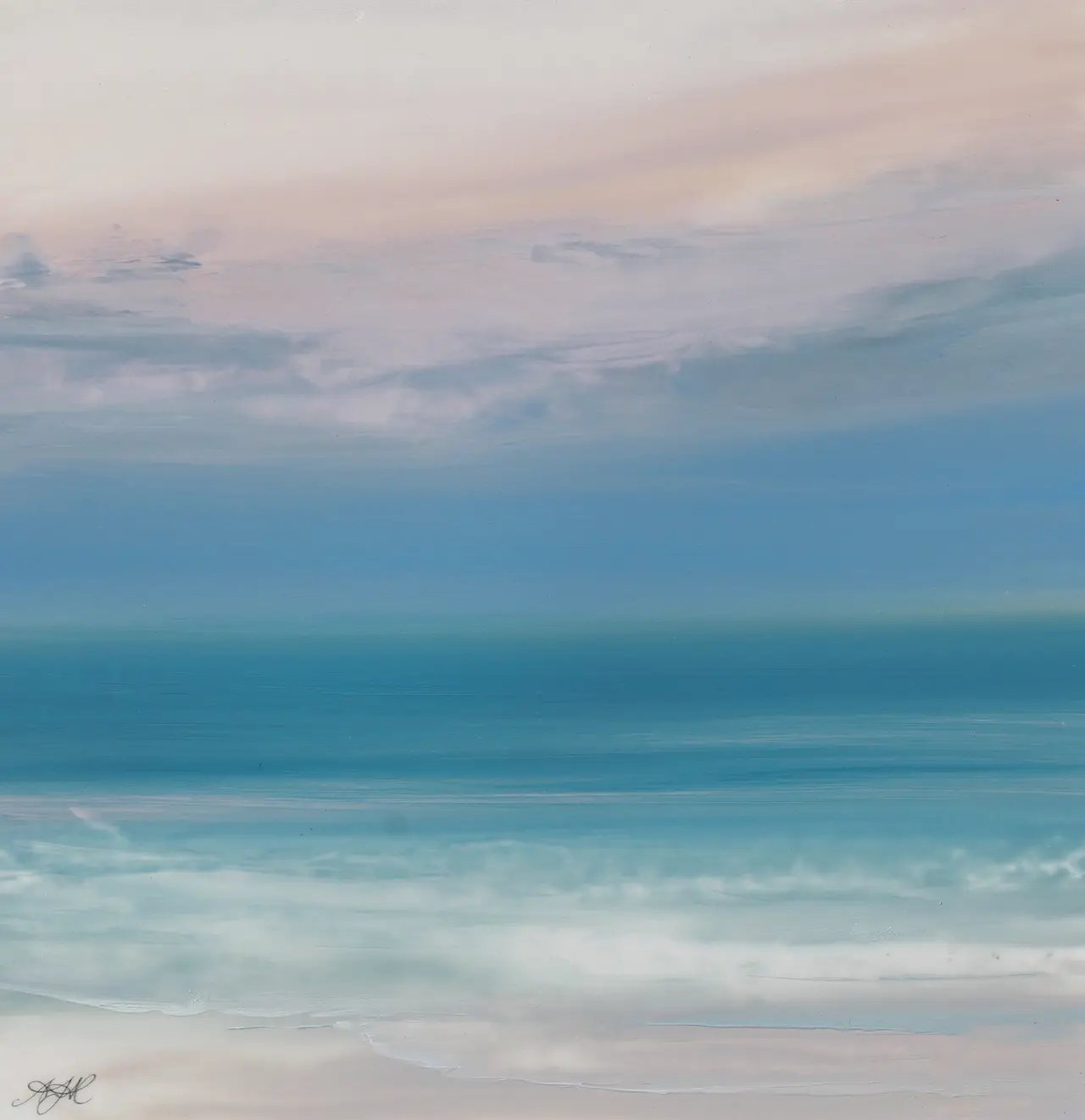 Amanda Hoskin - tranquil evening, st ives bay