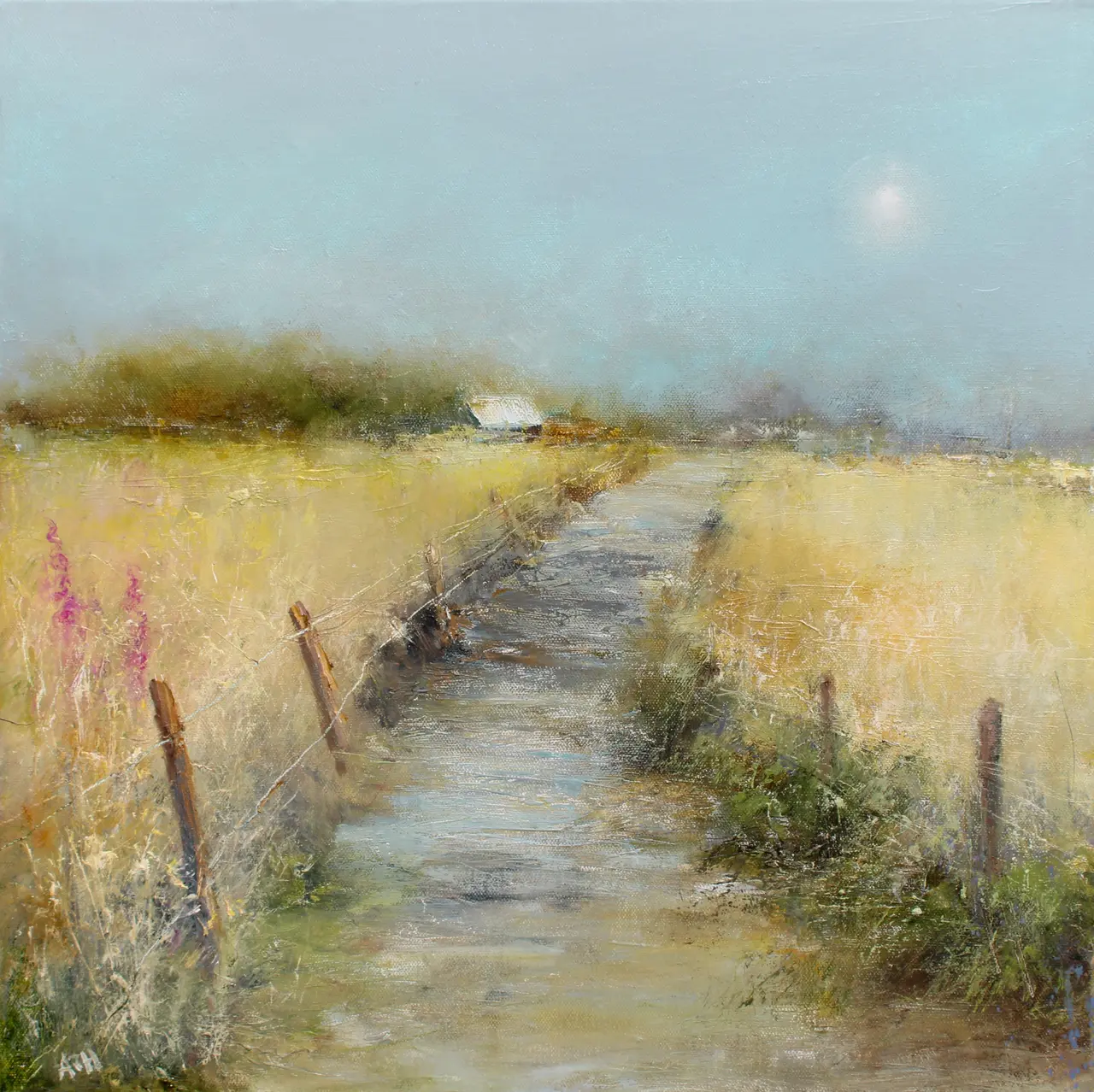Amanda Hoskin - walking the st michael's way heading to marazion