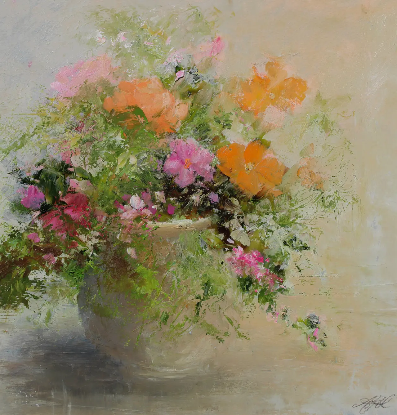 Amanda Hoskin - flowers from the studio garden